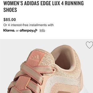 Adidas Edge Lux 4 running shoe 🤩